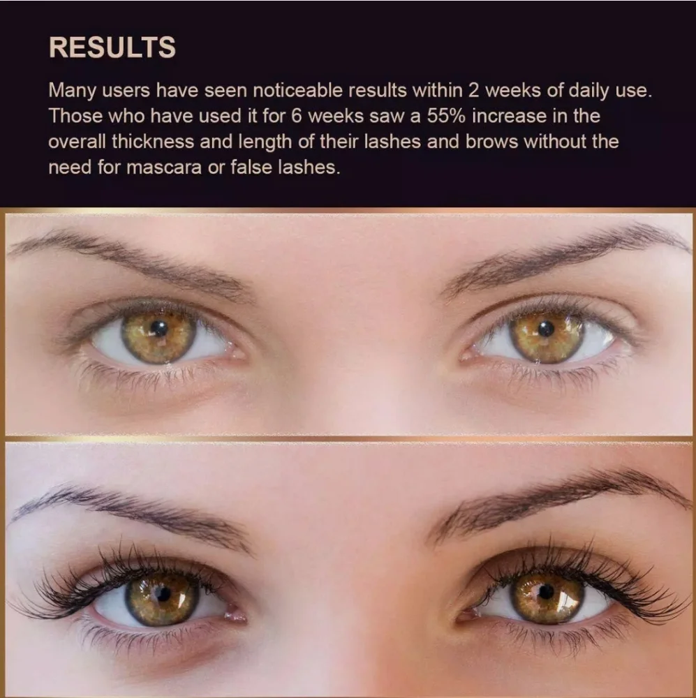 Silksence Eyelash Growth Serum for Lash and Brow Irritation Free Formula (5ML)
